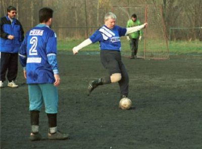 hřiště Karlín, zápas s Bítovskou: 25.11.2001