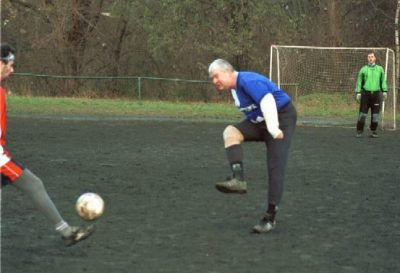 hřiště Karlín, zápas s Bítovskou: 25.11.2001