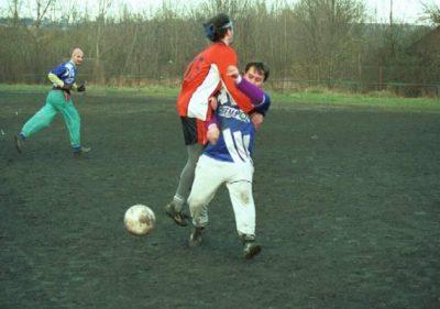 hřiště Karlín, zápas s Bítovskou: 25.11.2001