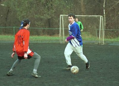 hřiště Karlín, zápas s Bítovskou: 25.11.2001