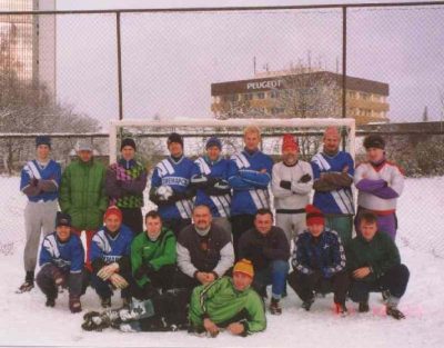 Silvestrovský fotbálek na Zelené lišce: 30.12.2001