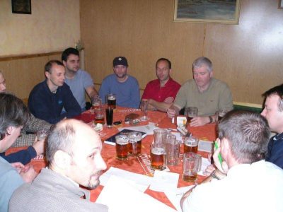 Závěrečný rozbor v hospodě Břežanka: 10.12.2005