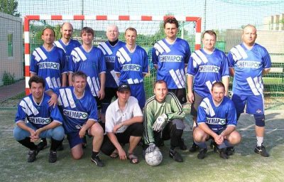 hřiště TK Sparta, zápas s Gambrinusem: 20.6.2006