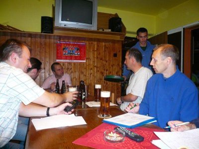 Závěrečný rozbor v restauraci Děkanka: 27.6.2007