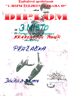 Diplom - Krakonošův pohár 1999