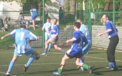 hřiště Děkanka, zápas s Traktorem Humus VET: 4.5.2008