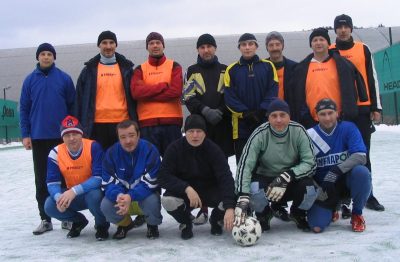 Silvestrovský fotbálek na Hamru v Braníku: 3.1.2010