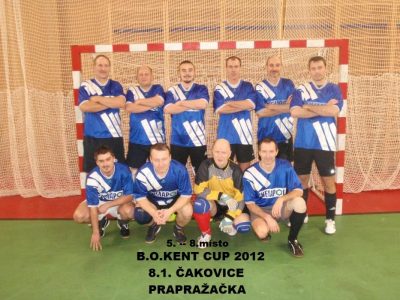 Halový turnaj v Čakovicích: 8.1.2012